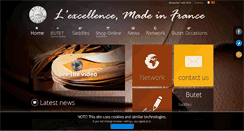 Desktop Screenshot of butet.fr